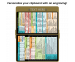 WhiteCoat Clipboard® - Tactical Brown Diagnostic Sonography Edition